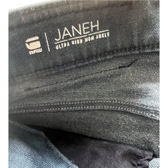 G-Star RAW Women's Size 28/30 Janeh Ultra High Mom Ankle Jeans Denim - Picture 6 of 7